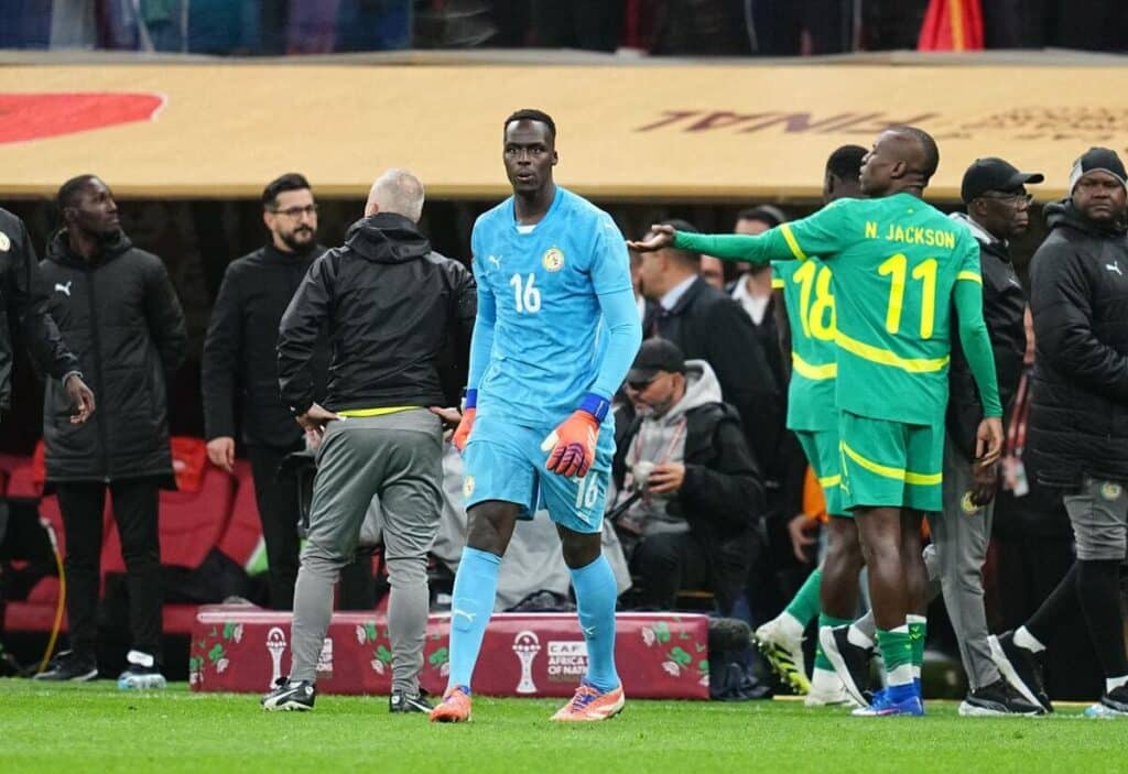 Senegal goalkeeper Edouard Mendy