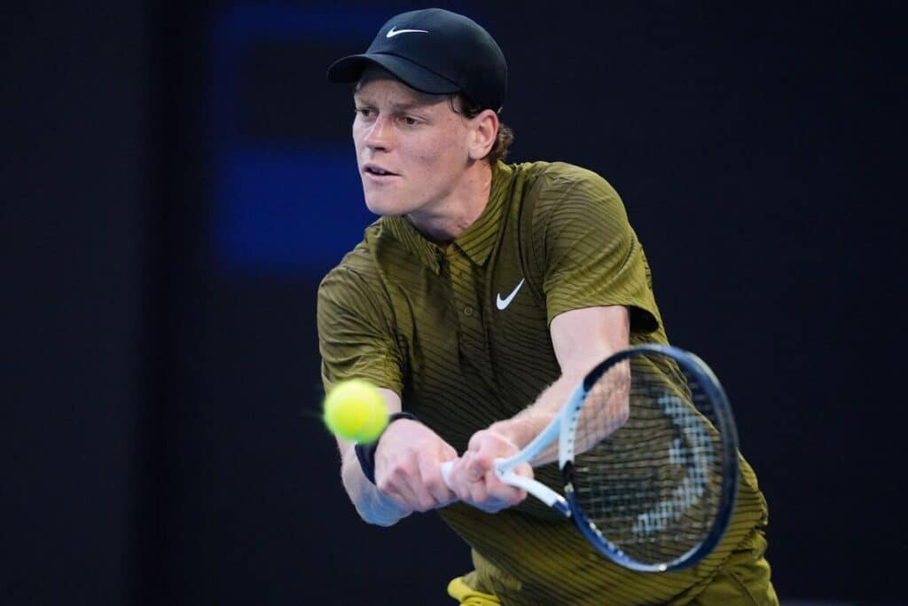 Il tennista italiano Jannik Sinner