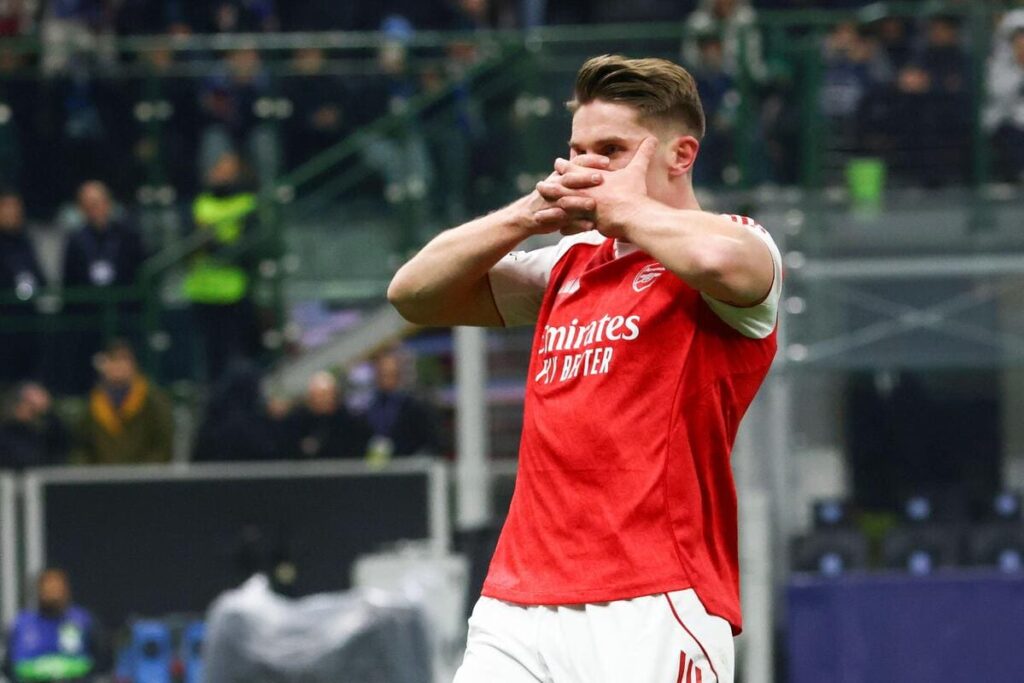 Arsenal striker Viktor Gyokeres.