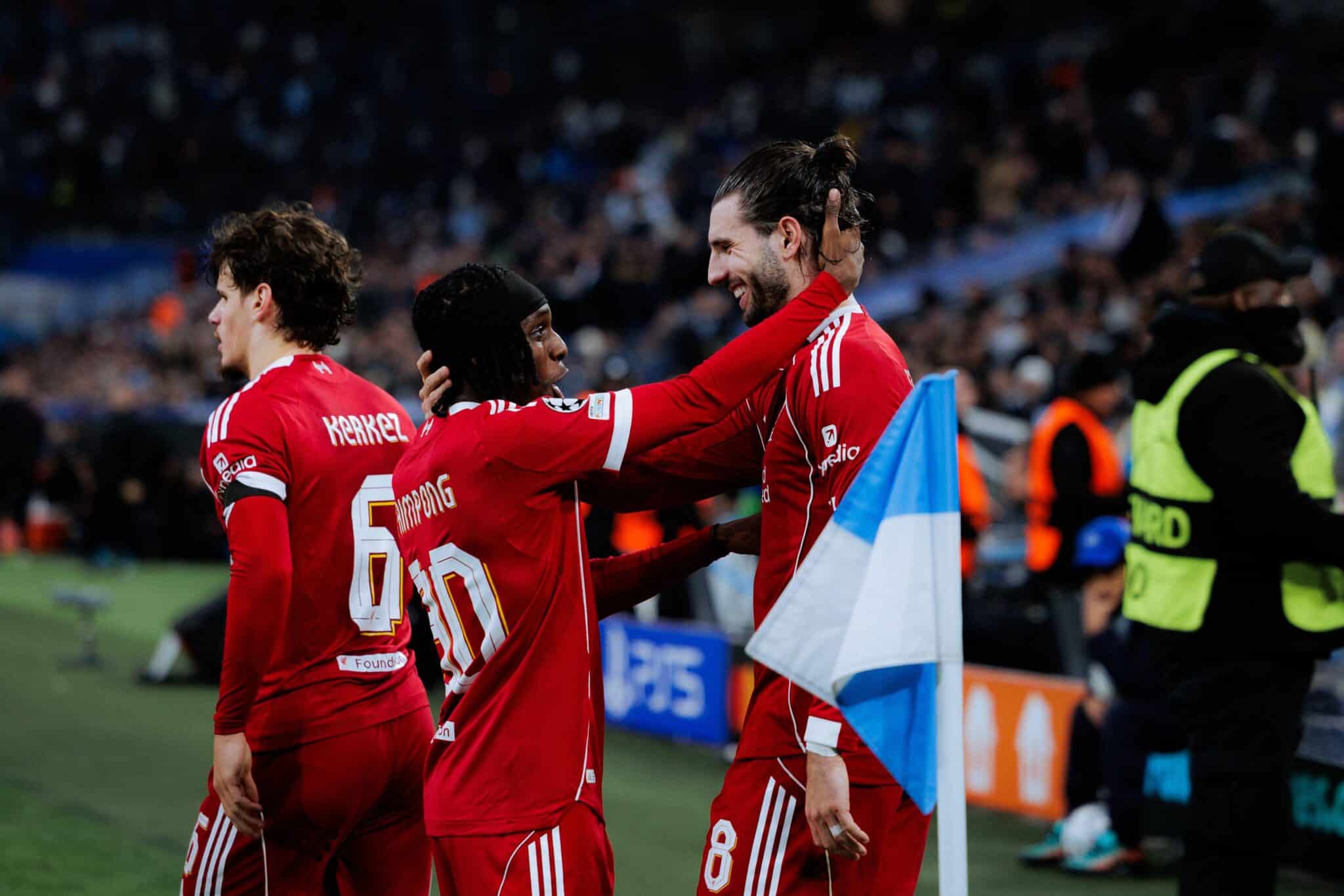 Marseille 0-3 Liverpool: Reds’ Champions League top-eight hopes given boost after victory