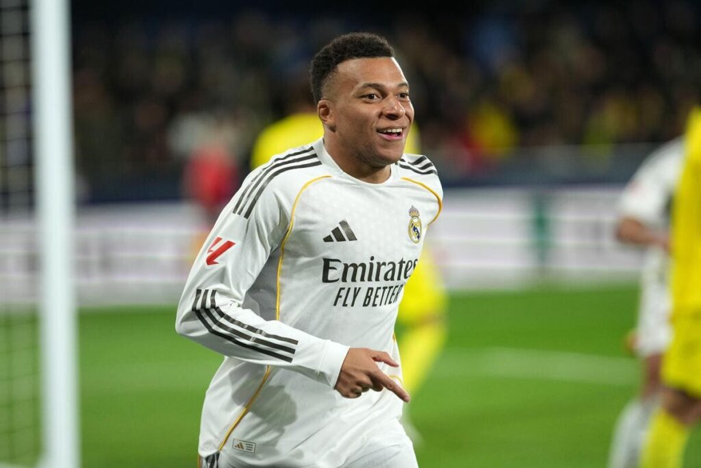 Kylian Mbappe of Real Madrid