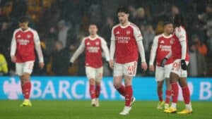 Wolves 2-2 Arsenal: Premier League leaders blow two-goal lead to drop crucial points