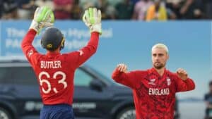 England stroll to convincing win over Sri Lanka by 51 runs in T20 World Cup Super 8s