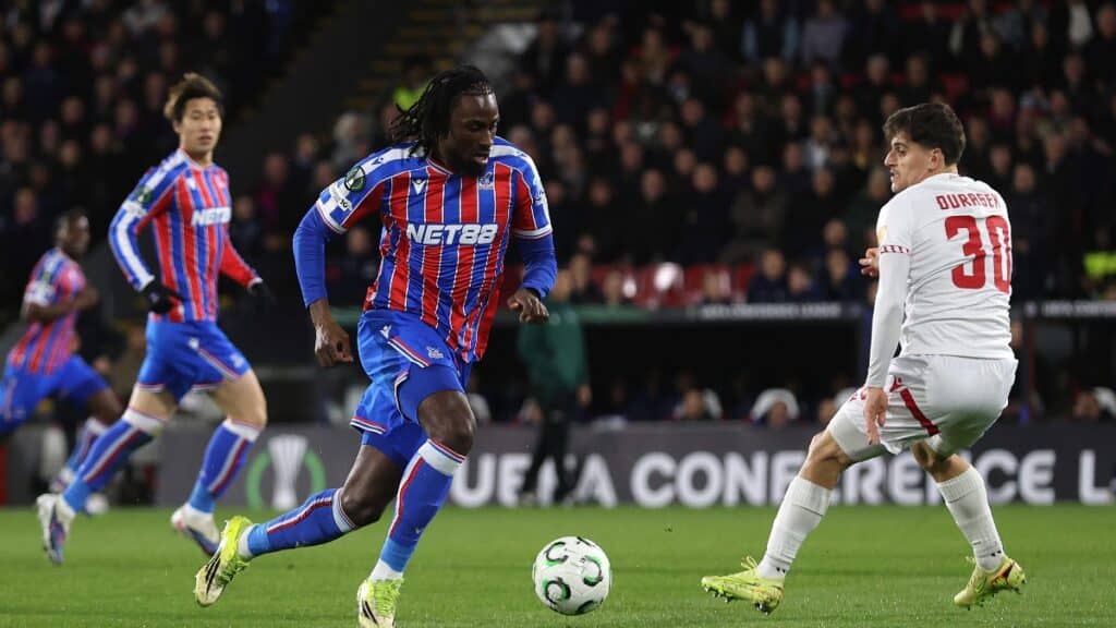 Crystal Palace struggled to kill the tie off