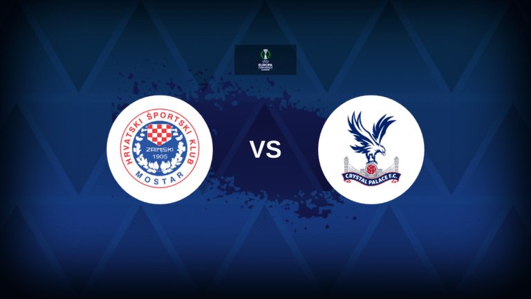 Zrinjski Mostar v Crystal Palace – Line-ups, stats and preview