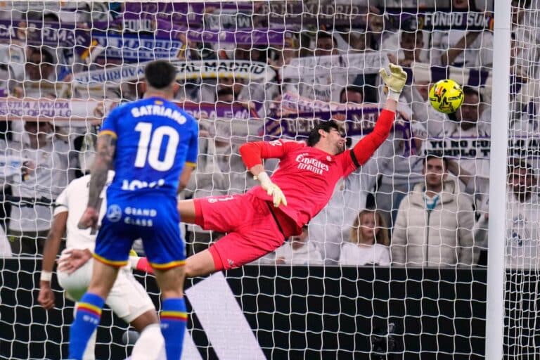 Real Madrid trail to shock Getafe goal
