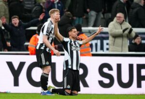Newcastle 2-1 Manchester United: Osula stunner gives 10-man Magpies dramatic victory