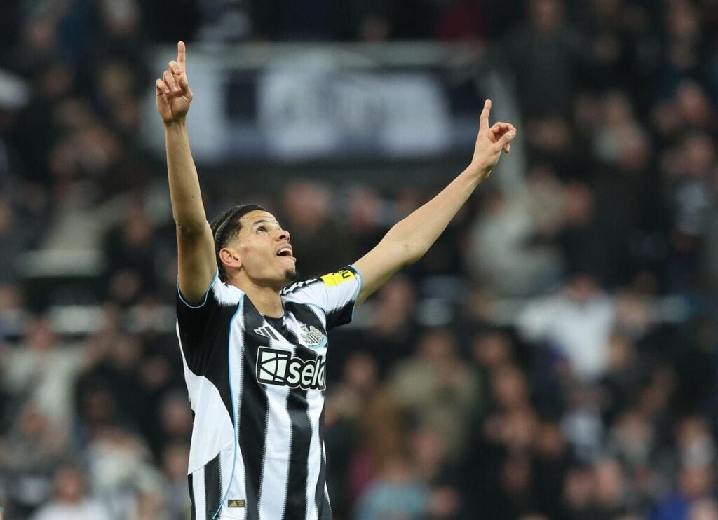 Newcastle striker William Osula