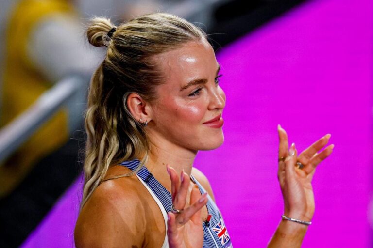 Golden girl Hodgkinson pokes fun at West Ham as row over London Stadium continues