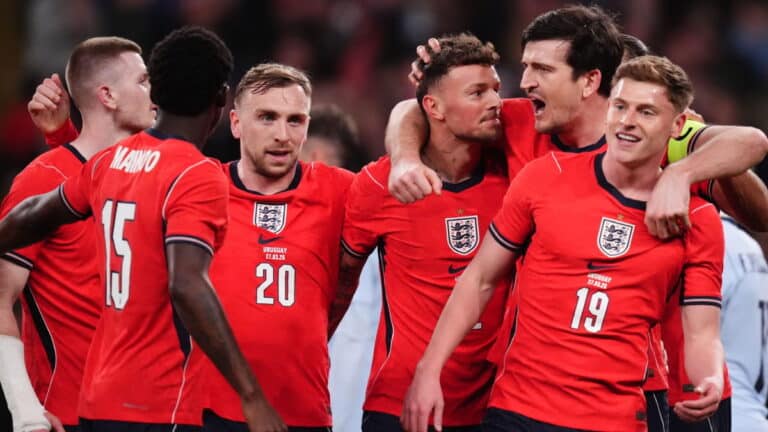 England 1-1 Uruguay: Report, result, goals as White scores and concedes penalty in friendly