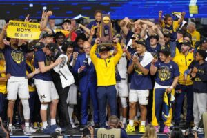 March Madness ends with Michigan backing up boasts with win over UConn