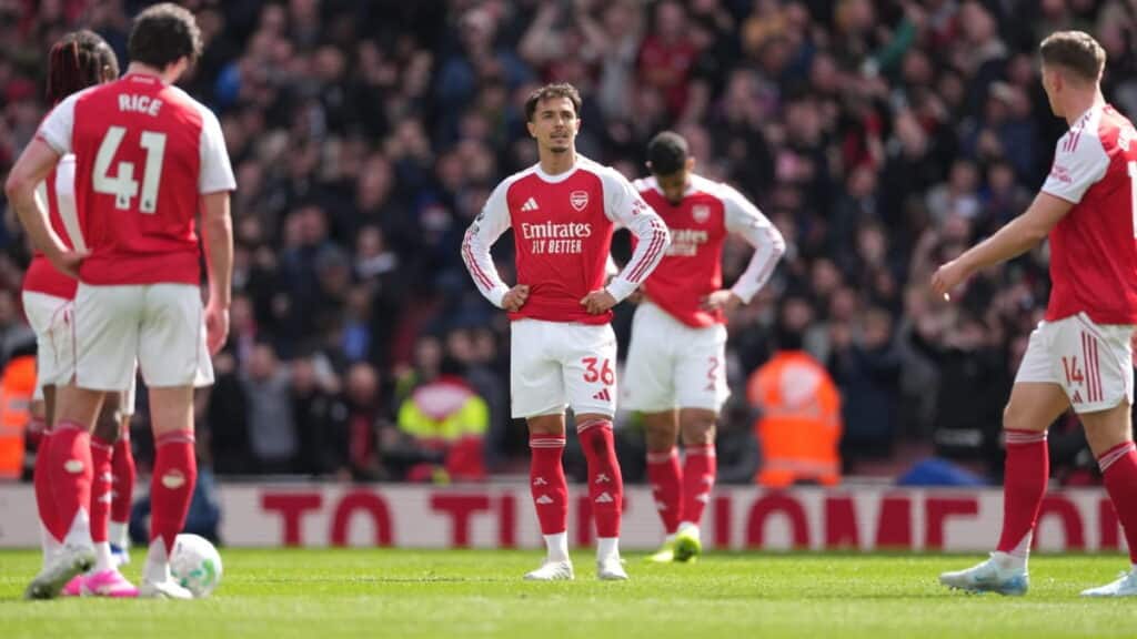 आर्सेनल की खिताबी हार के बाद आर्टेटा ने ‘चेहरे पर बड़ा मुक्का’ स्वीकार किया