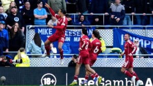Everton 1-2 Liverpool: Report, result and goals as Van Dijk grabs late winner in Merseyside derby