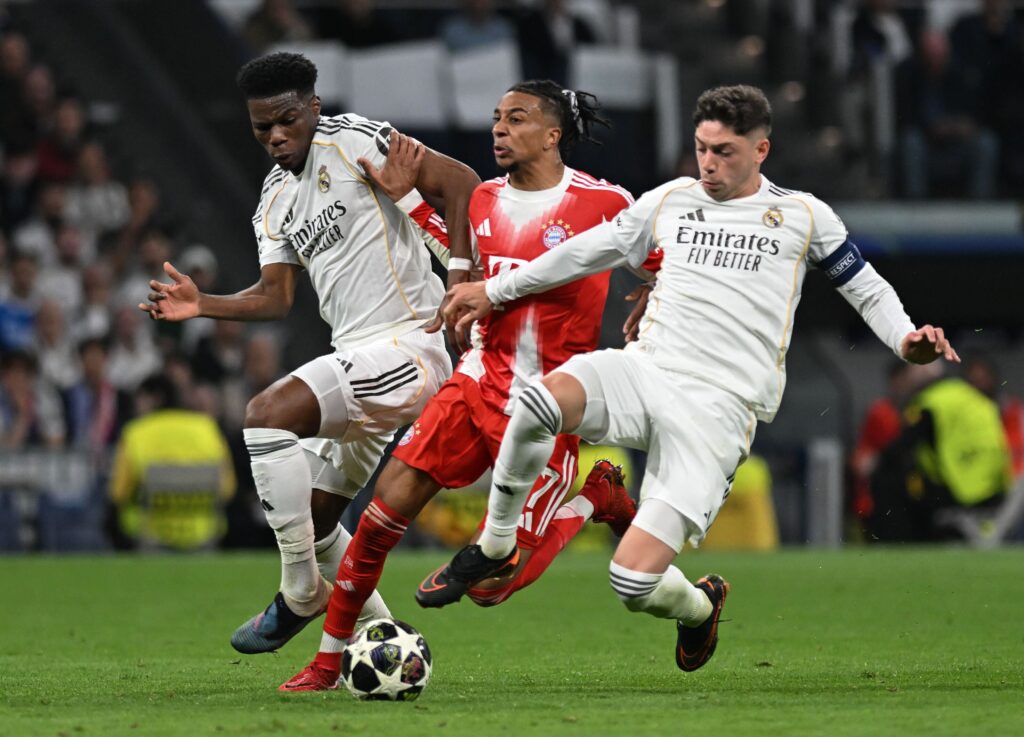 Federico Valverde and Aurelien Tchouameni