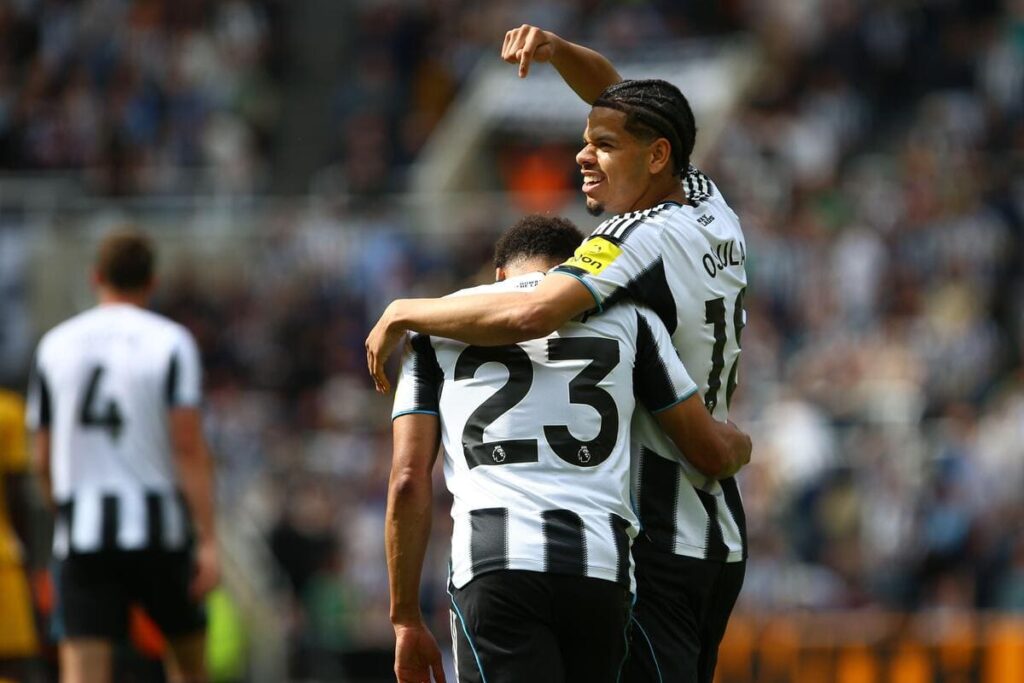 Newcastle striker Will Osula