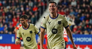 Osasuna 1-2 Barcelona: Report, result and goals as Blaugrana put one hand on La Liga title