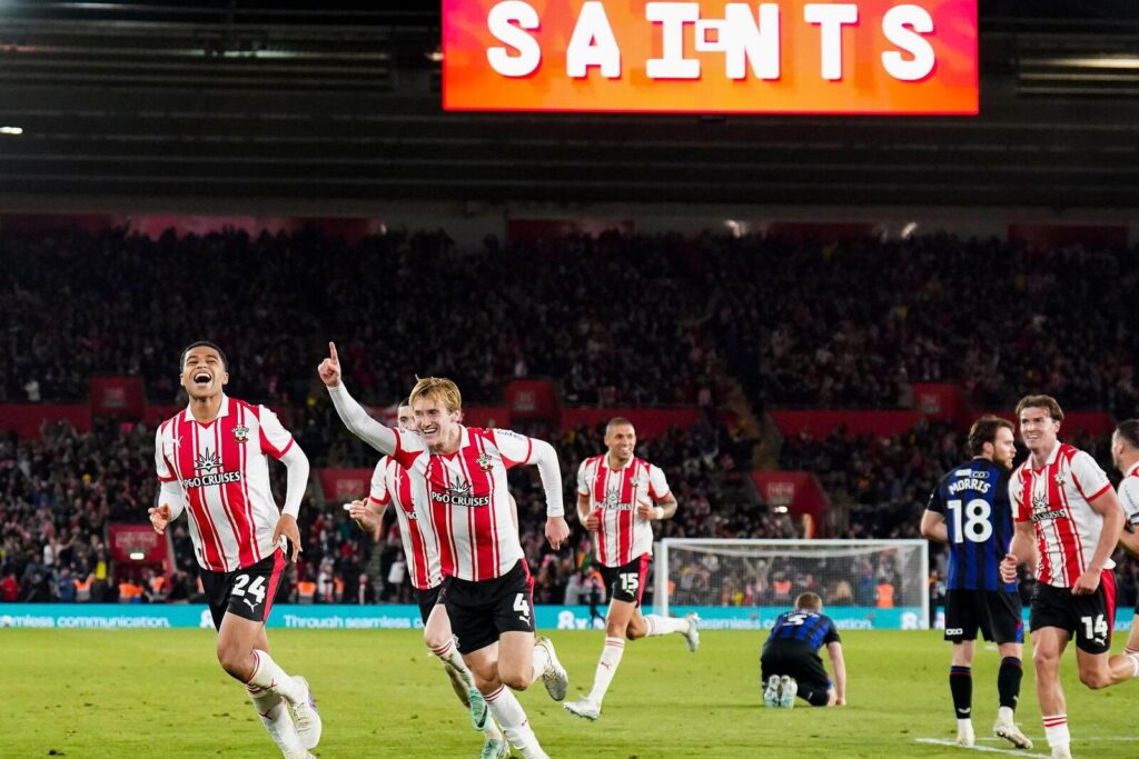 Southampton defender Shea Charles