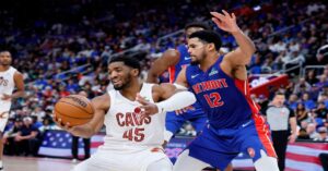 NBA Playoffs: Mitchell hails Cavaliers’ mental fortitude after Game 5 win in Detroit