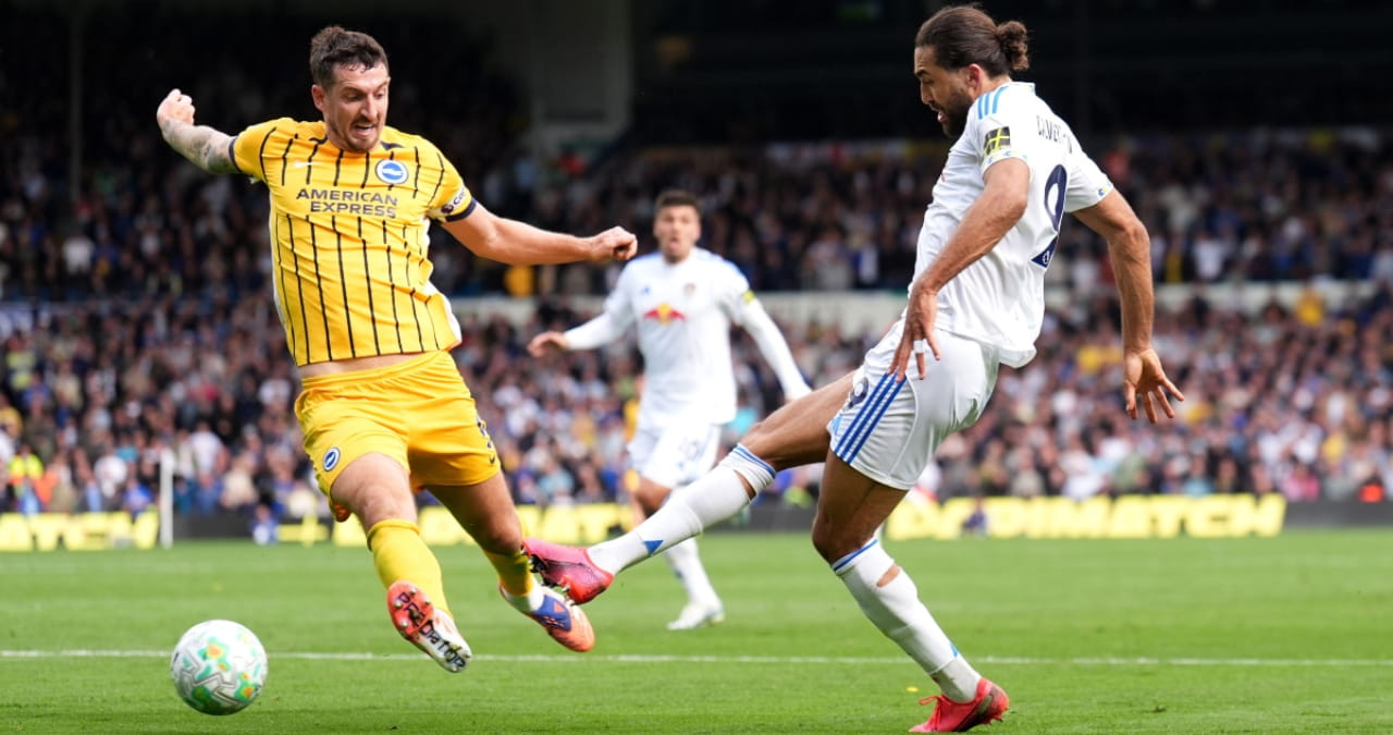 Premier League round-up: Brighton’s European hopes dented with late Leeds winner