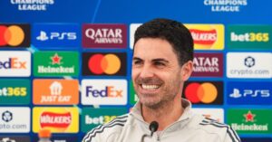 Arteta calls on Arsenal to sustain energy for Champions League final after Premier League triumph