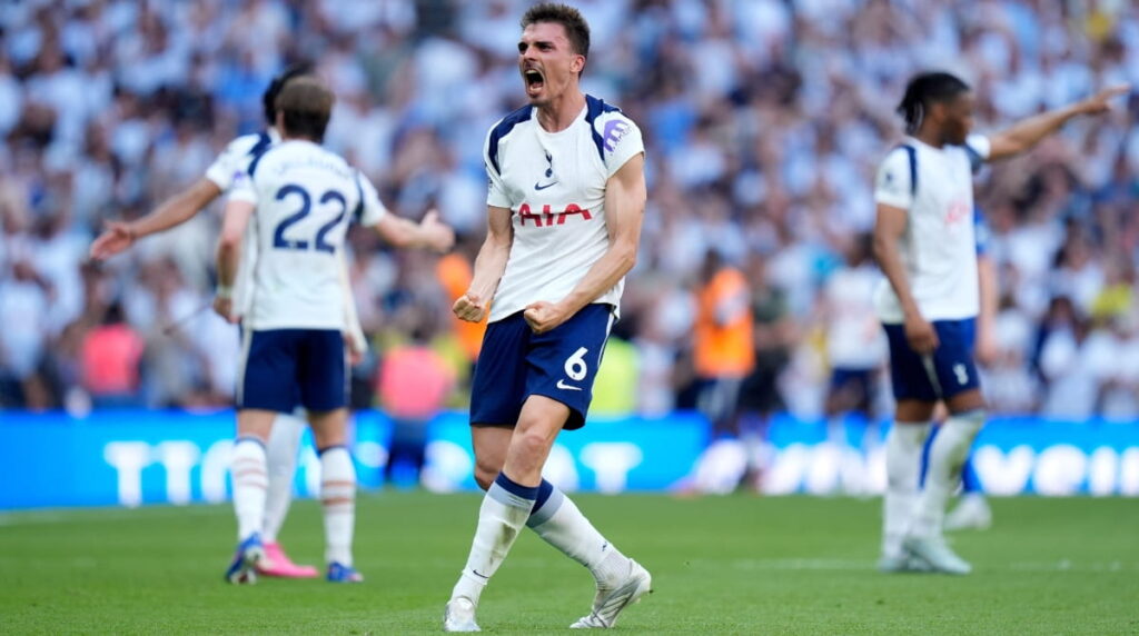 João Palhinha marcou pelo Tottenham