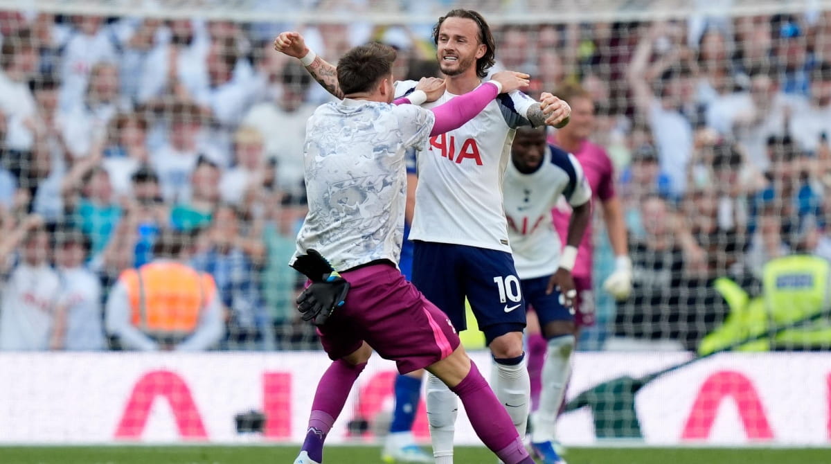Tottenham 1-0 Everton: Report, result and goals as Spurs SURVIVE on final day