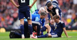 Scotland to assess Gilmour knee injury after win over Curacao