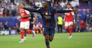 Champions League final goes to extra time as tiring Arsenal hang on