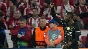 Bayern Munich 1-1 PSG (5-6 agg): Early Dembele strike sends holders to another Champions League final despite late Kane strike