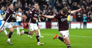 Scottish Premiership title race goes down to sensational final-day decider between Celtic and Hearts after dramatic midweek wins