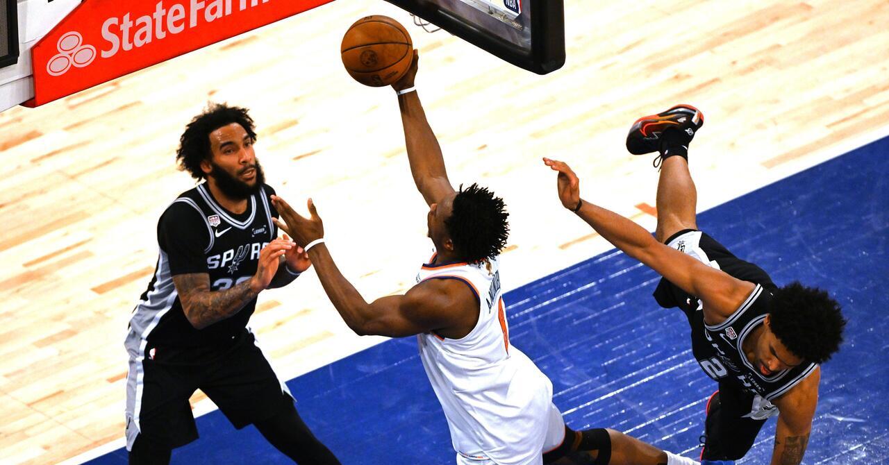 Anunoby provides killer blow as Knicks set NBA Finals record with stunning comeback to edge closer to first title in 53 years