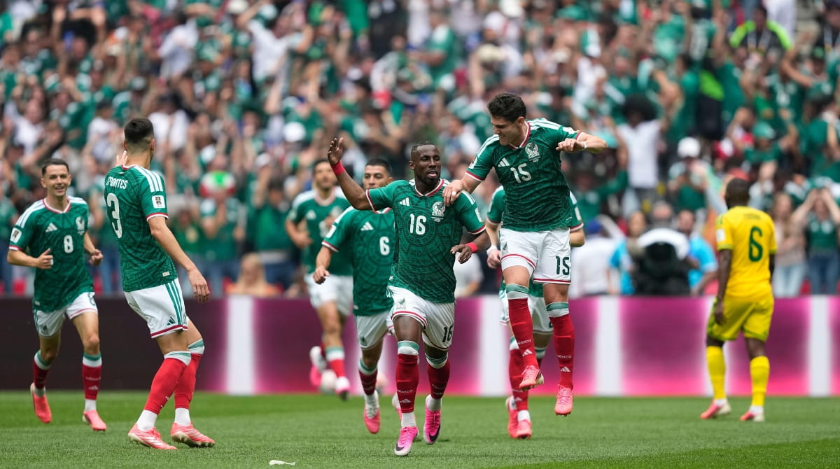 WATCH: Mexico City erupts as hosts open World Cup scoring