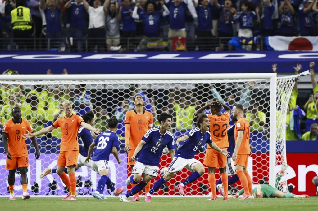 Nível do Japão contra a Holanda