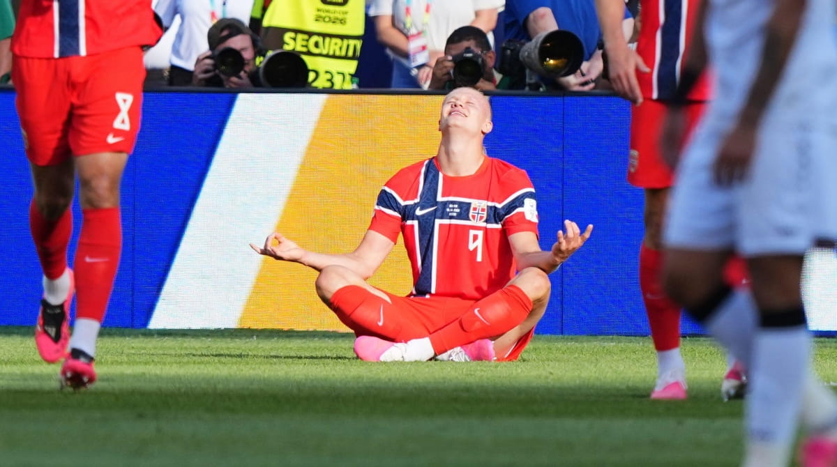 WATCH: Haaland bags first World Cup goal before Iraq hit back against Norway