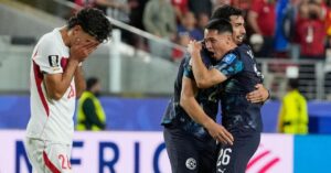 Turkey 0-1 Paraguay: Almiron makes unwanted World Cup history as Montella laments ‘shocking exit’