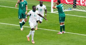 WATCH: Senegal take early lead before Iraq reduced to 10 in crucial Group I clash