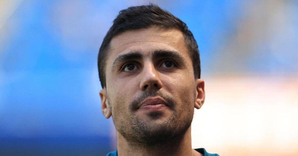 Manchester City midfielder Rodri