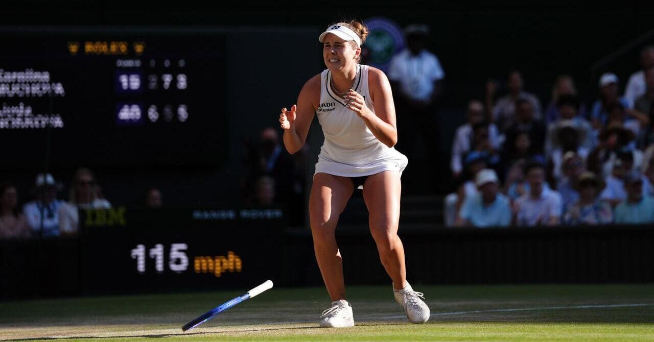 Wimbledon 2026: Noskova wins all-Czech final to claim first grand slam title