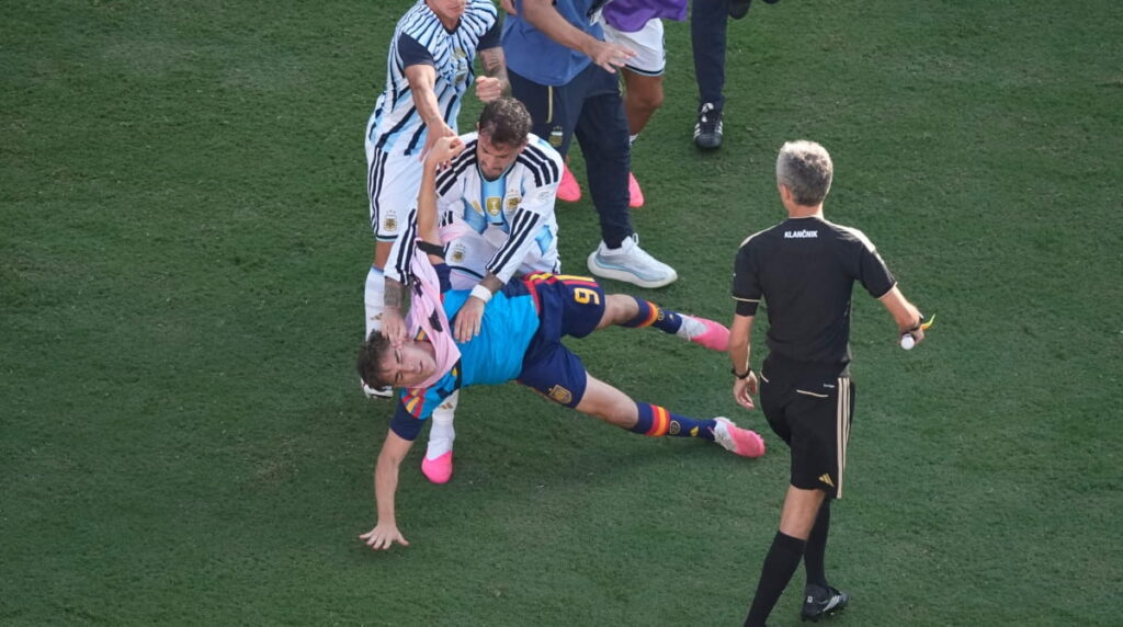 Argentina x Espanha na final da Copa do Mundo