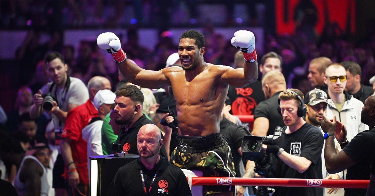 ‘It hurts to even talk about it’: Joshua dedicates chaotic win over Prenga to late team-mates as Fury bout remains on course