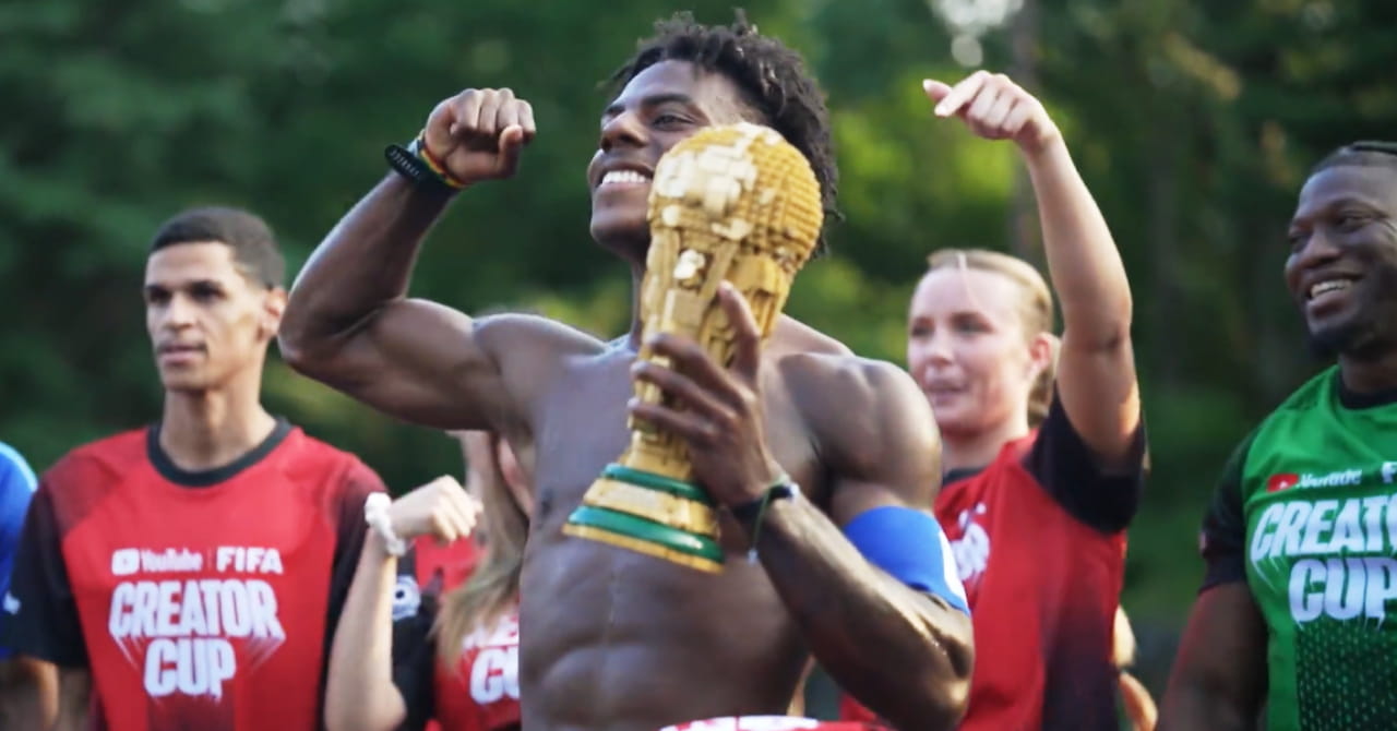 IShowSpeed plays football in World Cup 2026 video as Cristiano Ronaldo fan faces JasonTheWeen, Marlon, Sean Garnier, Zias, Brittany Isenhour and Freda Ayisi: 'Shout out to FIFA'