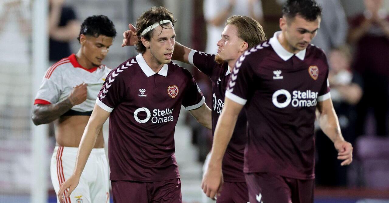 Hearts 1-1 Benfica – Heavy aggregate defeat after improved display for Scottish side