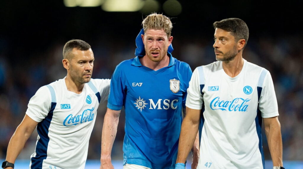 Como x Napoli Kevin De Bruyne