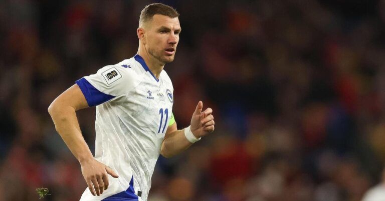 Dzeko announces retirement from international football