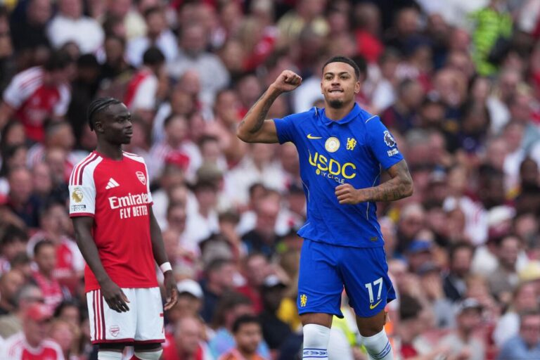 Watch: Rogers gives Chelsea early lead before Havertz levels for Arsenal