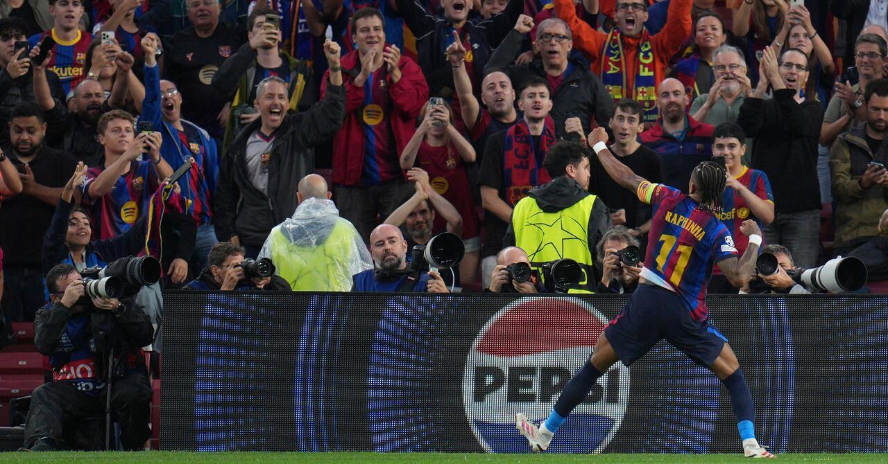 Barcelona 5-1 Feyenoord: Barca continue perfect start with Champions League win