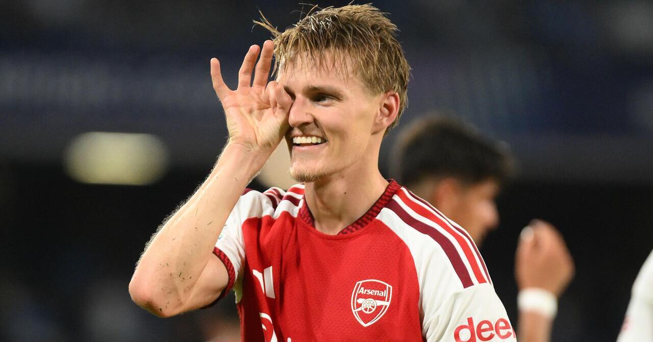 Napoli 0-1 Arsenal: Odegaard strikes to earn Champions League win in Naples
