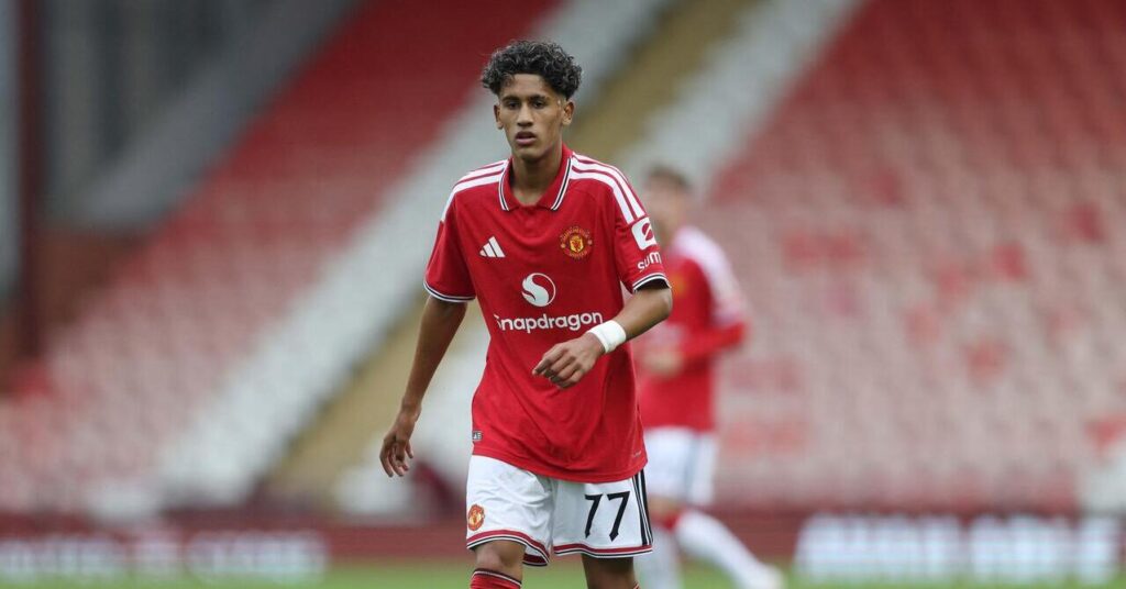 Manchester United teenager JJ Gabriel