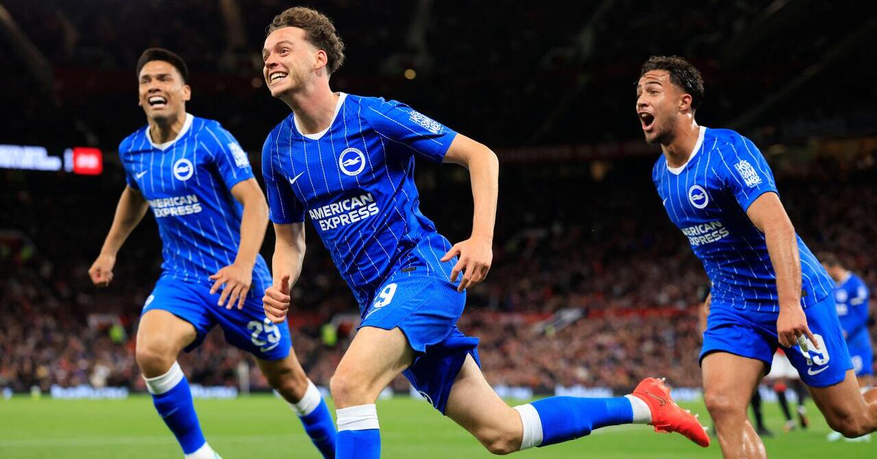 Manchester United 2-3 Brighton: Brighton mount historic EFL Cup comeback