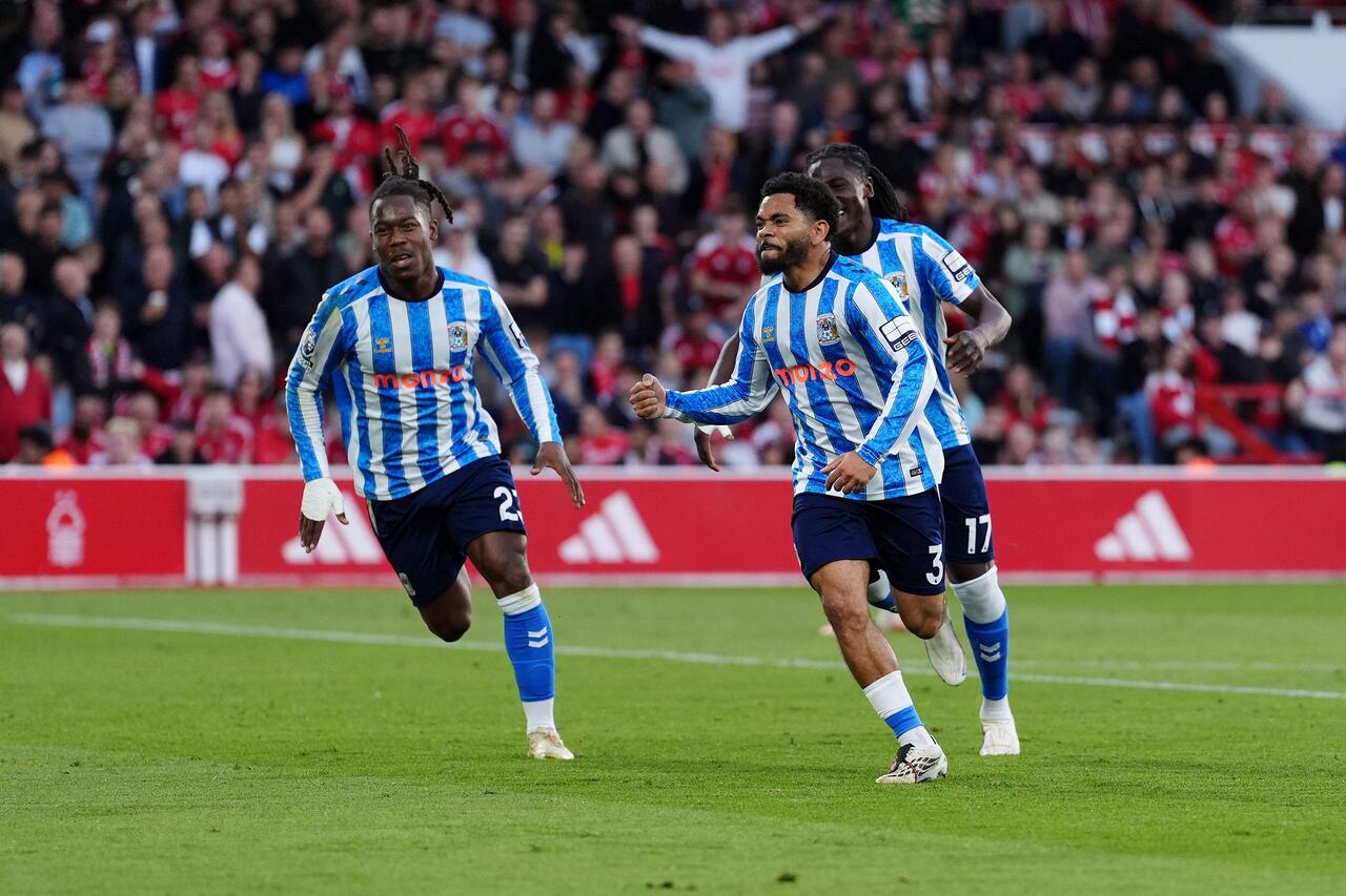 Nottingham Forest 0-1 Coventry: Sky Blues pick up first Premier League win in 25 years
